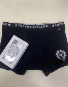 新品】 Chrome Hearts ショートボクサー 黒×白 Mサイズ - メルカリ