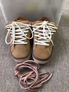 【 ERL 】 VAMP SKATE SHOE / natural US9