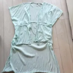 Kahiko ミントグリーン カーディガン