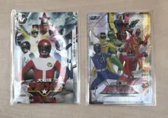 ☆新品☆ イタジャガ スーパー戦隊シリーズ 50周年記念カード ２枚