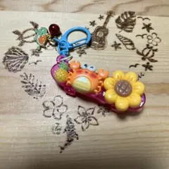 ハンドメイド　スケボーキーホルダー　夏120