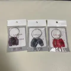 ヒロアカ　3連アクリルチャーム　ヴィラン連合　キーリング