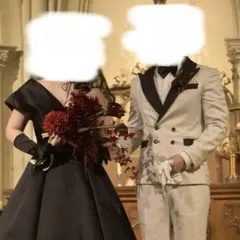 赤のフラワーブーケ、ブーケトニアセット