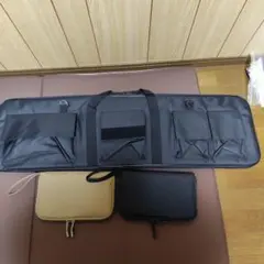 ライフルケースソフト100センチハンドガンケース付属
