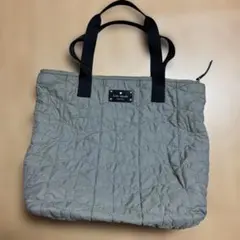 kate spade キルティングトートバッグ グレー