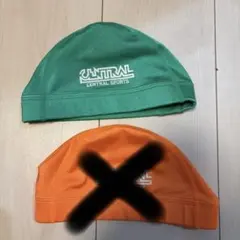 セントラルスポーツ　水泳帽 緑色のみ　Lサイズ