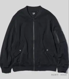 【完売品】GU × UNDERCOVER リブブルゾン（ブラック / Sサイズ）のサムネイル
