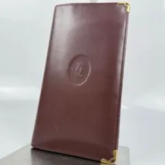 未使用品 Cartier マストドゥカルティエ 長財布 ボルドー 27 未使用品 Cartier マストドゥカルティエ 長財布 ボルドー 27 - メルカリ