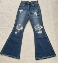 GYDA ダメージデニム　S