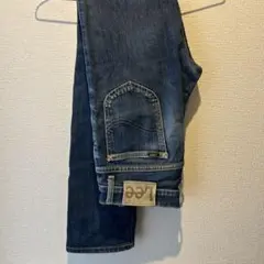 スリムフィット ダークブルーデニム