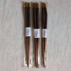 くわの木箸 3膳セット 木製 箸