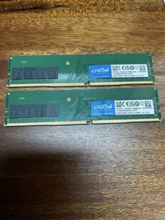 Crucial DDR4-3200 8GB メモリ 2枚セット 計16GBのサムネイル
