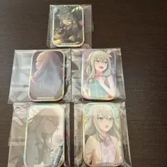 プロセカ　草薙寧々　スクエア缶バッジ　5点　中古
