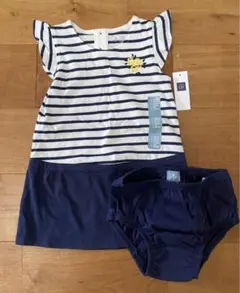 新品未使用　ベビーギャップ　GAP ワンピース　パンツ　90