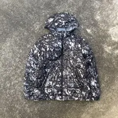 y2k 00s NIKE短丈nylon jacket 迷彩down Parker