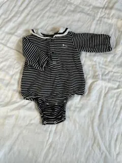 cottoli・ストライプロンパース ⭐︎70