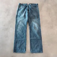 リーバイス501 Levis W34 デニム ヒゲ 青 古着 00s 20743