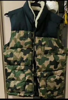 Gap 迷彩柄 ダウンベスト