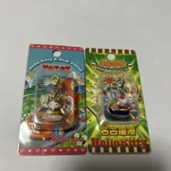 ご当地キティ　ファスナーマスコット　愛知限定　名古屋　金鯱　FM