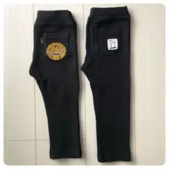 アプレレクール エフオー パンツ 90cm 2枚セット ブラック ♡