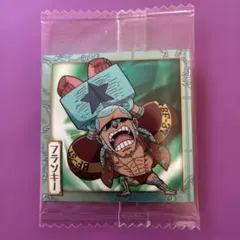 ワンピース大海賊シールウエハースlog.14 27 フランキー