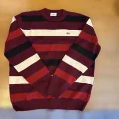 LACOSTE ラコステ ボーダー ニット セーター サイズ4