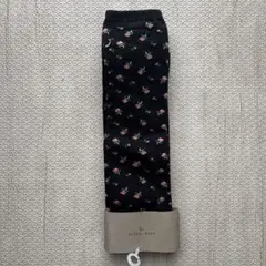 GLOBAL WORK 花柄スパッツ ブラック　120〜130センチ