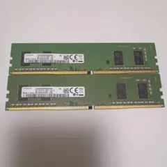 16GB】8GB×2枚 PC4-2666V SKhynix 動作未確認 - メルカリ