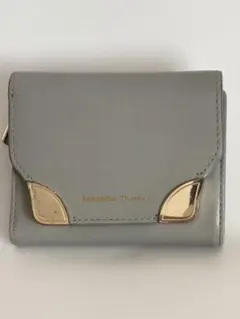 Samantha Thavasa グレー 三つ折り財布