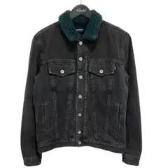 DIESEL デニムジャケット ボア襟付き