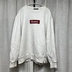 Guess ホワイト トレーナー　M