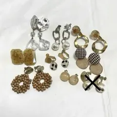 スリーコインズ アクセサリー イヤリング まとめ売り パール ゴールド シルバー