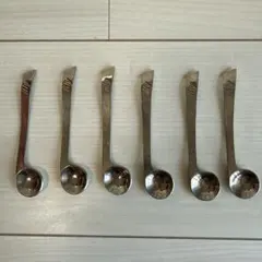 ステンレススチール製スプーン6本セット