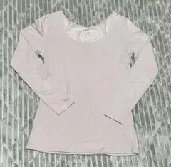 ユニクロ　長袖Tシャツ　ヒートテック　エクストラウォーム　 ピンク