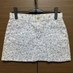 LOWRYS FARM 花柄 ミニスカート