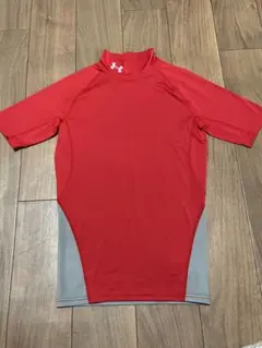 アンダーアーマーMD 赤　半袖　メッシュ未使用・新品