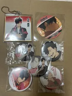 ハイキュー バラ売りOK 黒尾鉄朗 缶バッジセット 6個入り