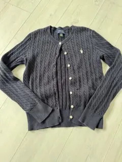 Polo Ralph Lauren ダークグレー カーディガン M