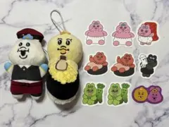 スシロー 可哀想に！ マスコット んぽちゃむ きみまろ おぱんちゅうさぎ