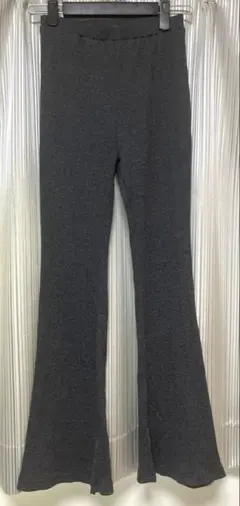 상태좋음 ！Vis☆ダークグレー フレアパンツ Fサイズ