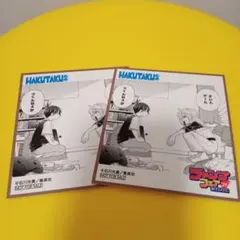 2枚　白卓　HAKUTAKU アニメイト　ジャンプフェア2025　特典　ミニ色紙