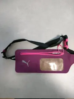 PUMA ランニングポーチ ボディバッグ ウエストポーチ 薄型 軽量