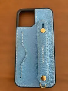 【美品】HANATORA iPhone12Pro Max ケース ライトブルー