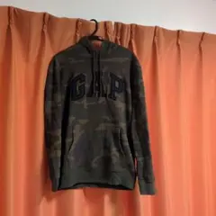 GAP 迷彩柄 フード付きパーカー Sサイズ