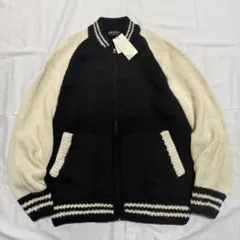 1990's~ OLD UNIQLO knit sweater zip up M