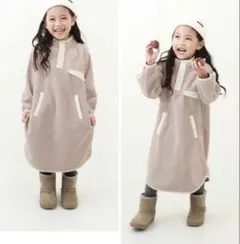 devirock フリース　ワンピース　140