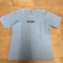 X-girl 半袖 Tシャツ ライトブルー Lサイズのサムネイル