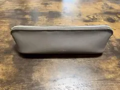 nora グレー 筆箱 合成皮革