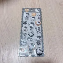 もちもちマシュマロシール　ハローキティ　ぷっくり　ギャル