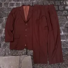 一点物 ベネトン ウール100% セットアップ 50/48 80s 90s 美品